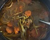 Hình bước làm 2 của món Bò kho