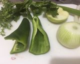 Foto del paso 1 de la receta: Costillas de cerdo ahumado con jamón y verduras