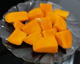 A picture of step 1 of Mango Lassi (Indian Mango Yogurt Drink).
