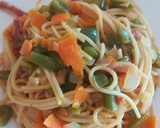 Foto del paso 7 de la receta: Espaguetis con verduras al ajillo