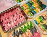 Foto langkah ke 4 dari resep Rainbow Gyoza Babi Udang Non Halal.