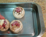 Foto del paso 2 de la receta: Champiñones rellenos de jamón y queso