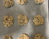 A picture of step 5 of Hilton Doubletree cookies.