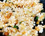 A picture of step 3 of Sabudana Khichdi.