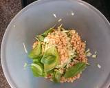 Spaghetti with prawn, tomatoes and courgette pesto recipe step 1 photo