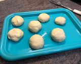 Lángos Réka Laca módra recept fázis 3 fotója