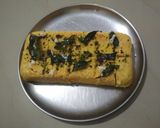 A picture of step 11 of Microwave Dhokla.