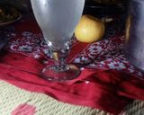 A picture of step 2 of Nimbu Pani (lemonade).