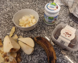 Foto del paso 1 de la receta: Kéfir de cabra con frutas y pasas