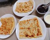 A picture of step 4 of Thai Banana Egg Pancake (Roti Kluai Khai).