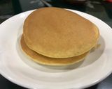 Hình bước làm 2 của món Pancake táo yến mạch