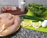 Foto del paso 1 de la receta: Pechugas de pollo rellenas fáciles y jugosas
