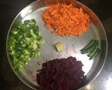 A picture of step 1 of Mix Vegetable Sandwich.