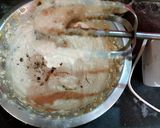A picture of step 5 of Ricotta cheese cake with date palm molasses.