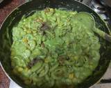 Pasta macaroni with cheese and spinach pesto sauce recipe step 2 photo