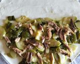 Foto del paso 4 de la receta Empanada de Hojaldre con Sardinas, Calabacín y Huevo Cocido