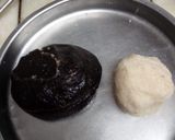 A picture of step 3 of Chocolate-coconut swiss rolls.