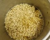 A picture of step 9 of Vegetable broth with noodles and vegetables (Vegetable Ramen Bowl).