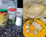 A picture of step 3 of Yellow coconut chicken rice & easy grilled chicken.