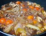 รูปขั้นตอนการทำที่ 3 ของ เนื้อบูร์กิยง(เนื้อตุ๋นไวน์แดงฝรั่งเศส) Boeuf bourguignon