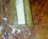 A picture of step 3 of Chicken cheese kabab.