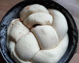 Csokis-málnás fonott recept fázis 4 fotója
