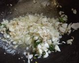 A picture of step 1 of Stuffed rice balls.