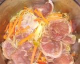 Foto del paso 2 de la receta: Bifes a la portuguesa de cerdo