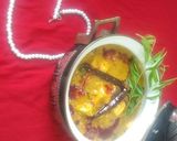A picture of step 14 of Kadai paneer.