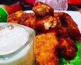 A picture of step 5 of Fried Chicken strips.