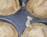 A picture of step 4 of Chocolate Apple pan cake.