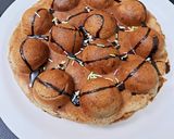 A picture of step 6 of Chocolate Bubbly Waffle.