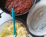 Pas rețetă Musaca din piure de cartofi și carne tocată 4 fotografie