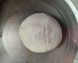 A picture of step 1 of Rice pinwheel.