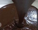 Foto langkah ke 4 dari resep Brownies fudgy sekat.