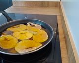 Foto del paso 6 de la receta: Merluza confitada con puré de patatas y hortalizas