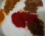 A picture of step 1 of Shahi Chicken Korma.