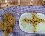 عکس مرحله 4 از دستور زرشک پلو با مرغ با سالاد شیرازی