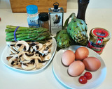 Foto del paso 1 de la receta: Tortilla vegetal al horno