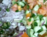 A picture of step 5 of Green Moong Sprouts Salad.