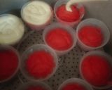 Foto langkah ke 6 dari resep Bolu Red Velvet Merah Putih ❤🤍.