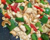Foto langkah ke 5 dari resep Ayam kungpao ala rumahan.