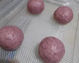 Foto langkah ke 6 dari resep Sourdough Bomboloni Ubi Ungu.