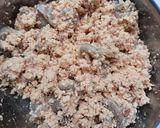 Foto langkah ke 6 dari resep 050. Botok Tahu Udang Kemangi.