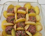 Foto del paso 7 de la receta: Cuadriculado de carne y papa
