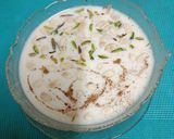 A picture of step 5 of Cantaloupe Pudding (Muskmelon Kheer).