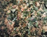 A picture of step 4 of Dabun shinkafa.