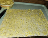 A picture of step 2 of Camembert Bacon Walnut Flatbread Bites.