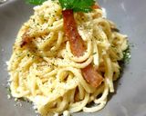 Pas rețetă Spaghete 🍝 Carbonara 2020 7 fotografie