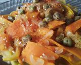 Foto del paso 11 de la receta: Cintas de zanahoria y calabacín amarillo...😜🥒🥕🍝🍜🥗🥙